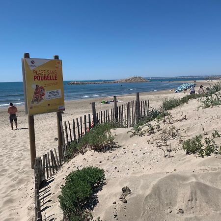 La Mer Et La Plage Au Bout Du Parc Appartement 4 Couchages Avec Jardin La Grande-Motte Exterior foto